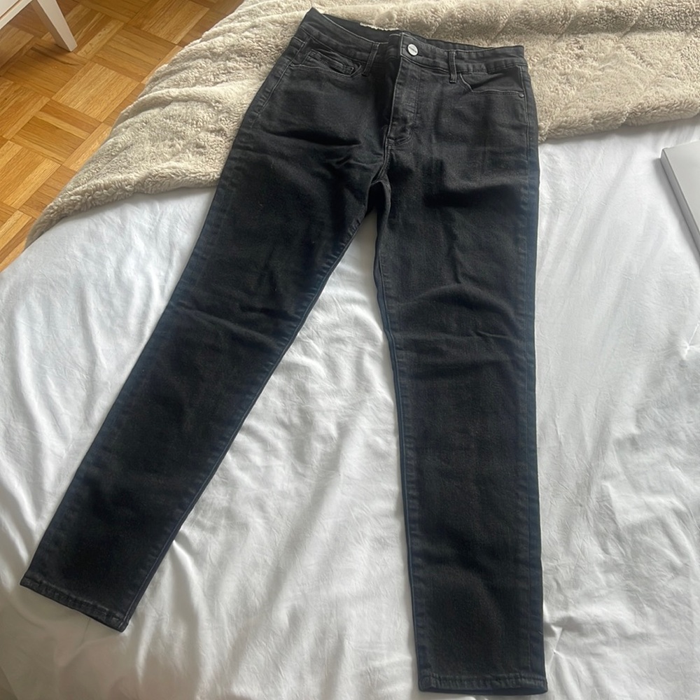 Black High Rise Sanctuary Skinny Jeans